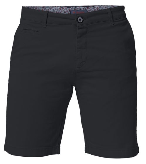 Heredot Herren Chino-Shorts kurze Baumwoll-Hose mit Eingrifftaschen Sommer-Hose Große Größen 6304 1005 Dunkelgrau