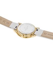Orologio da donna Pierre Cardin a due lancette, analogico al quarzo con cinturino in pelle 3ATM 27mm CPI.2509 Bianco/Oro