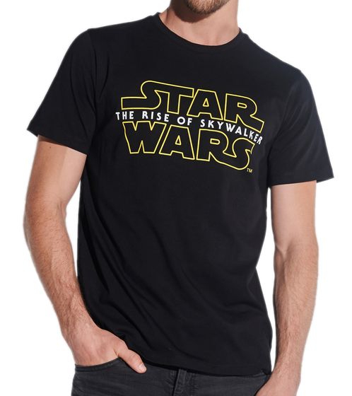 COURSE X STAR WARS Herren T-Shirt "STAR WARS - The Rise of Skywalker" Print Rundhals-Shirt Fan-Shirt 901359 Schwarz