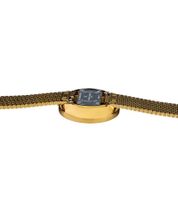 Pierre Cardin Damen Armband-Uhr schlichtes Ziffernblatt analoge Quarz-Uhr mit Edelstahl-Armband 3ATM 32mm CMA.0009 Gold/Schwarz