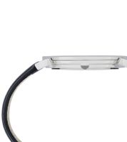 Orologio da donna Pierre Cardin quadrante semplice analogico al quarzo con cinturino in pelle 3ATM 40mm CPI.2000 Nero/Argento