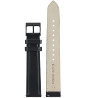 Orologio da donna Pierre Cardin quadrante semplice analogico al quarzo con cinturino in pelle 3ATM 40mm CPI.2000 Nero/Argento