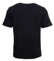 T-shirt pour homme COURSE BATMAN avec imprimé en plastique en coton à col rond 900119 Noir