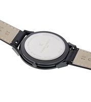 Orologio da donna Pierre Cardin quadrante semplice orologio analogico al quarzo con cinturino in pelle 3ATM 40mm CPI.2006 Nero