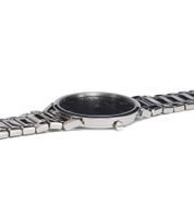 Pierre Cardin men's wristwatch with folding clasp, analogue quartz watch with stainless steel bracelet 3ATM 40mm CPI.2019 silver