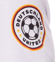 Herren ebay Fußball-Fan-Shirt Baumwoll-Rundhals-Shirt mit Rückennummer DFB Deutschland-Shirt Jubelsommer 900428 Weiß Herren ebay Fußball-Fan-Shirt Baumwoll-Rundhals-Shirt mit Rückennummer DFB Deutschland-Shirt Jubelsommer 900428 Weiß