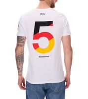 Herren ebay Fußball-Fan-Shirt Baumwoll-Rundhals-Shirt mit Rückennummer DFB Deutschland-Shirt Jubelsommer 900428 Weiß Herren ebay Fußball-Fan-Shirt Baumwoll-Rundhals-Shirt mit Rückennummer DFB Deutschland-Shirt Jubelsommer 900428 Weiß