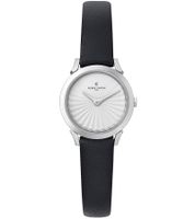 Orologio da donna Pierre Cardin quadrante semplice analogico al quarzo con cinturino in pelle 3ATM 27mm CPI.2507 Nero/Bianco/Argento