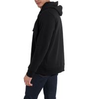 Sweat à capuche pour homme COURSE avec imprimé « # never not grindin » sur la poitrine Pull à capuche Pull en coton 901141 Noir
