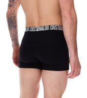 8er Pack CR7 CRISTIANO RONALDO Basic Trunk Herren Boxershorts atmungsaktive Baumwoll-Unterhose Unterwäsche 300-8109-49-2534 Schwarz/Rot/Grün/Navy