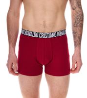 8er Pack CR7 CRISTIANO RONALDO Basic Trunk Herren Boxershorts atmungsaktive Baumwoll-Unterhose Unterwäsche 300-8109-49-2534 Schwarz/Rot/Grün/Navy