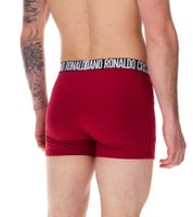 8er Pack CR7 CRISTIANO RONALDO Basic Trunk Herren Boxershorts atmungsaktive Baumwoll-Unterhose Unterwäsche 300-8109-49-2534 Schwarz/Rot/Grün/Navy