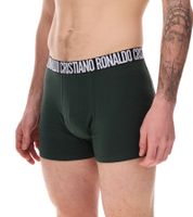 8er Pack CR7 CRISTIANO RONALDO Basic Trunk Herren Boxershorts atmungsaktive Baumwoll-Unterhose Unterwäsche 300-8109-49-2534 Schwarz/Rot/Grün/Navy