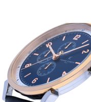 Orologio da polso da uomo Pierre Cardin con quadrante analogico al quarzo colorato con cinturino in pelle 3ATM 44mm CPI.2063 Nero/Argento/Blu/Oro rosa Orologio da polso da uomo Pierre Cardin con quadrante analogico al quarzo colorato con cinturino in pelle 3ATM 44mm CPI.2063 Nero/Argento/Blu/Oro rosa