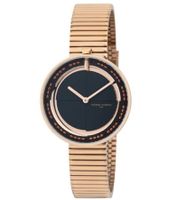 Orologio da donna Pierre Cardin con quadrante senza tempo, analogico al quarzo, con bracciale in acciaio inossidabile 3ATM 32mm CMA.0010 oro rosa/nero Orologio da donna Pierre Cardin con quadrante senza tempo, analogico al quarzo, con bracciale in acciaio inossidabile 3ATM 32mm CMA.0010 oro rosa/nero