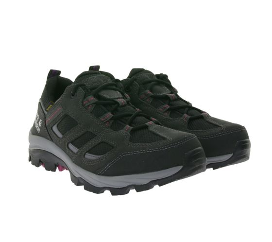 Jack Wolfskin VOJO 3 TEXAPORE LO Damen Wander-Schuhe wasserdichter Trekking-Schuhe 56064318 Grau