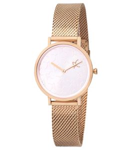 Orologio da polso da donna Pierre Cardin a due lancette con quadrante con abbreviazione del marchio, orologio analogico al quarzo con bracciale in acciaio inossidabile 3ATM 31mm CBV.1519 oro rosa Orologio da polso da donna Pierre Cardin a due lancette con quadrante con abbreviazione del marchio, orologio analogico al quarzo con bracciale in acciaio inossidabile 3ATM 31mm CBV.1519 oro rosa