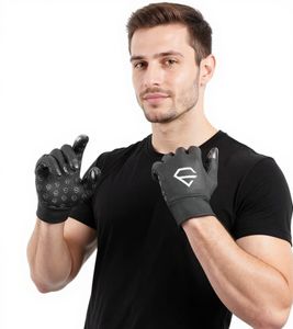 EGREGIE Men's Cycling Gloves with Fleece Lining Running Gloves with Smartphone Touch Function Sports Gloves Black EGREGIE Men's Cycling Gloves with Fleece Lining Running Gloves with Smartphone Touch Function Sports Gloves Black