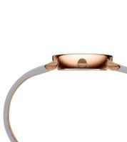 Pierre Cardin ladies two-hand wristwatch dial with silver circle details analogue quartz watch with leather strap 3ATM 27mm CCM.05 silver/black/white/blue/grey/pink