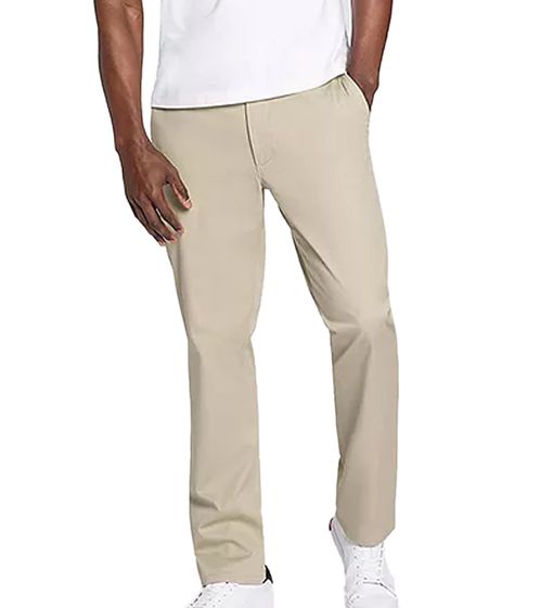 KangaROOS Men's Chino Pants Cotton Pants with Pockets Business Pants 5989 7340 Beige