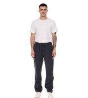 MAUI SPORTS men's fleece pants leisure jogger homewear Oeko-Tex 100 certified 9087474 gray