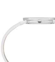 Pierre Cardin ladies' wristwatch with branded initials print, analogue quartz watch with leather strap 3ATM 31mm CBV.15 black, pink, white or beige