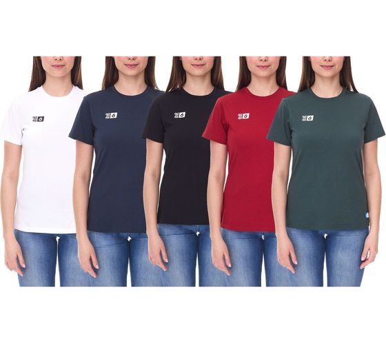 Outfitter OCEAN FABRICS TAHI T-shirt sustainable women's presentation shirt summer shirt sport OUT-W-1020-OTW red, green, dark blue, black or white