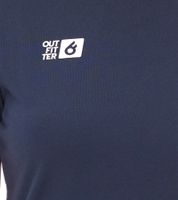 Outfitter OCEAN FABRICS TAHI T-Shirt maglietta da presentazione sostenibile da donna maglietta estiva sportiva OUT-W-1020-OTW rosso, verde, blu scuro, nero o bianco