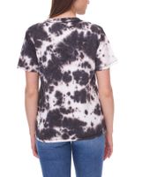 Mercedes-Benz AMG Petronas F1 Tie Dye Damen Baumwoll-Shirt Rundhals-Shirt mit Team- und Sponsoren-Logos T-Shirt im Batik Look 701225035 Braun oder Schwarz Mercedes-Benz AMG Petronas F1 Tie Dye Damen Baumwoll-Shirt Rundhals-Shirt mit Team- und Sponsoren-Logos T-Shirt im Batik Look 701225035 Braun oder Schwarz