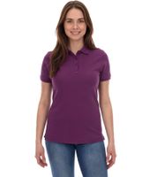 ELEVATE Calgary women's polo shirt cotton polo shirt pique knit 200 g/m² 3808138 purple