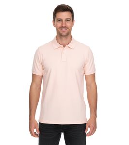 ELEVATE Calgary men's polo shirt cotton polo shirt pique knit 200 g/m² 3808091 pink-blush