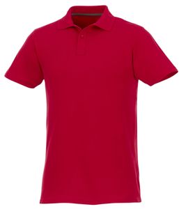 ELEVATE Helios men's polo shirt cotton polo shirt pique knit 180 g/m² 3810625 red