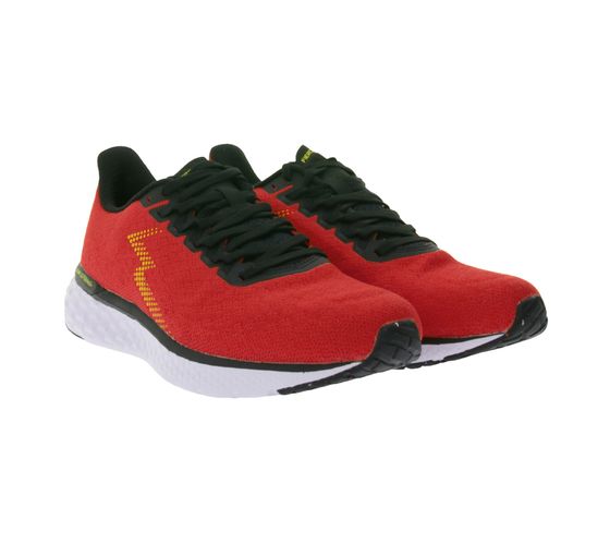 361° FIERCE 2 Herren Lauf-Schuhe mit QU!K Flex Technik Sport-Schuhe mit Ortholite-Sohle Y2208-2709 Rot/Orange