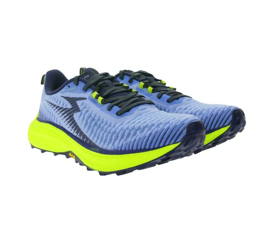 361° FUTURA Damen Lauf-Schuhe Trail-Schuhe Sport-Schuhe mit Vibram Mega Grip-Sohle Y2360-5770 Blau/Gelb