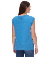 Pull d'été en tricot à col en V pour femme ALIFE AND KICKIN AudraAK 66809103 Bleu