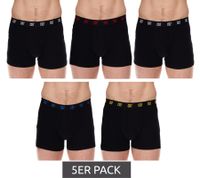 Lot de 10 boxers pour homme CR7 CRISTIANO RONALDO Basic Trunk en coton respirant 300-8125-49 Rouge/Gris/Marine/Noir/Coloré/Or