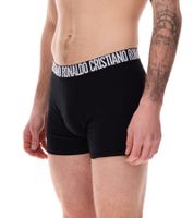 Lot de 10 boxers pour homme CR7 CRISTIANO RONALDO Basic Trunk en coton respirant 300-8125-49 Rouge/Gris/Marine/Noir/Coloré/Or