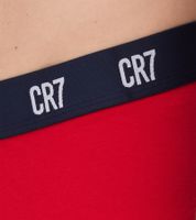 Lot de 10 boxers pour homme CR7 CRISTIANO RONALDO Basic Trunk en coton respirant 300-8125-49 Rouge/Gris/Marine/Noir/Coloré/Or