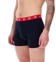 Lot de 10 boxers pour homme CR7 CRISTIANO RONALDO Basic Trunk en coton respirant 300-8125-49 Rouge/Gris/Marine/Noir/Coloré/Or