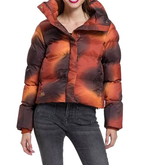 ragwear Damen Winter-Jacke wasserabweisende Stepp-Jacke Outdoor-Jacke 26676003 Orange/Schwarz