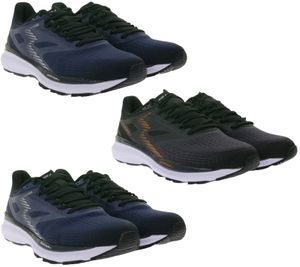 361° NEMESIS 2 Herren Lauf-Schuhe mit QU!K Flex Technik Sport-Schuhe mit Ortholite-Sohle Wide-Fit Dunkelblau oder Schwarz