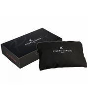 Pierre Cardin ladies' wristwatch, simple dial, analogue quartz watch with stainless steel bracelet 3ATM 39mm CBV.1054 Black