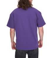 KEINE LIEBE Universe City et Broken Heart Club T-shirt en coton pour homme avec accents de couleur T-shirt à col rond T-shirt à manches courtes KLTS10 en jaune, vert, bleu, rouge, violet ou gris