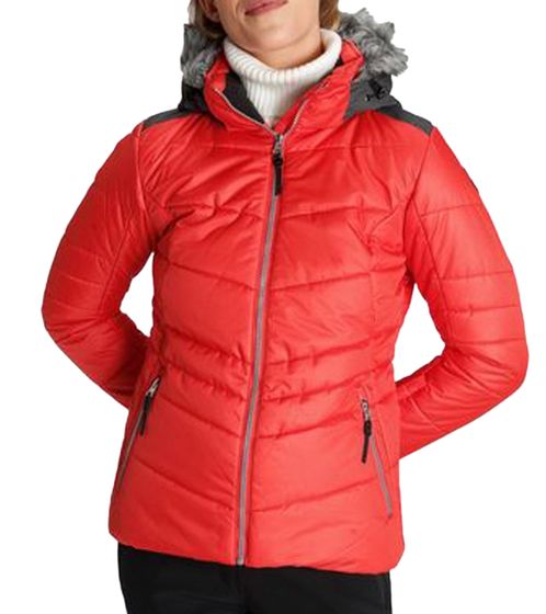 ICEPEAK Damen Winter-Jacke wasserabweisende Outdoor-Jacke mit Kapuze 33517321 Rot