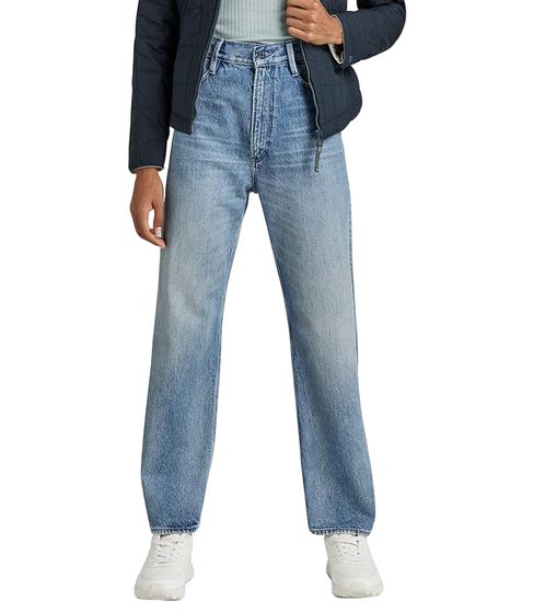 G-Star RAW 89 Loose Women's Cotton Jeans: Modern Mid-Rise Denim Pants, Loose-Fit Jeans with a Washed Look D21081-C967-C947 21 Blue