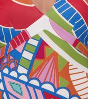 Robe d'été colorée en jersey pour femme avec imprimé all-over 933255 Coloré