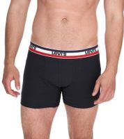 Lot de 5 boxers pour homme LEVI'S en coton avec des accents colorés sur la ceinture 701224335 Noir/Gris