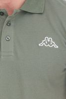 Kappa Men's Cotton Polo Shirt with Small Embroidery, Short-Sleeved Pique Knit Shirt, 303173NC A02 Green Kappa Men's Cotton Polo Shirt with Small Embroidery, Short-Sleeved Pique Knit Shirt, 303173NC A02 Green