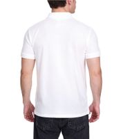 Kappa Men's Cotton Polo Shirt with Small Embroidery, Short-Sleeved Pique Knit Shirt, 303173NC A04 White Kappa Men's Cotton Polo Shirt with Small Embroidery, Short-Sleeved Pique Knit Shirt, 303173NC A04 White