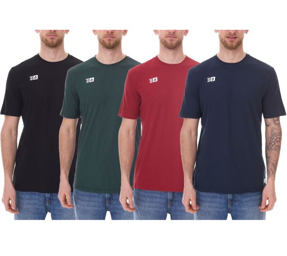 Outfitter OCEAN FABRICS TAHI T-Shirt Sustainable Men's Presentation Shirt Summer Sport Shirt OUT-M-1020-OTW Red, Dark Blue, Black, or Green